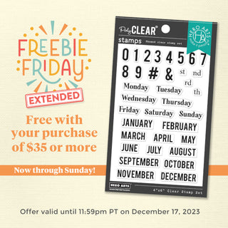 It's Freebie Friday – Get Your Free Stamp Set Now!