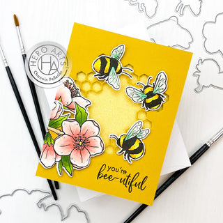 Video: Interactive Bees with January My Monthly Hero Kit