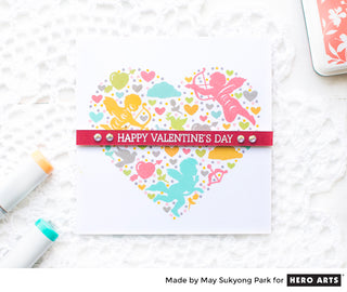 Video: Valentine's Day Card with Shaped Stamping