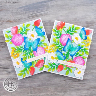 Video: Full Panel with Ink Blended Florals