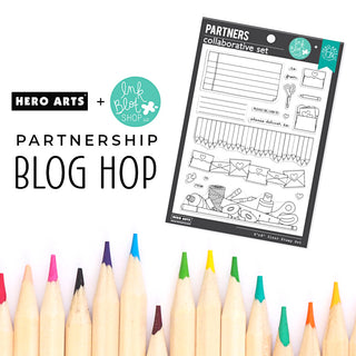 Hero Arts + Ink Blot Shop Partner Release Blog Hop!