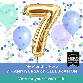 Vote & Win! Celebrating 7 Years of My Monthly Hero