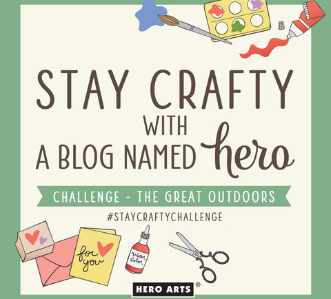 Stay Crafty with A Blog Named Hero: November Challenge