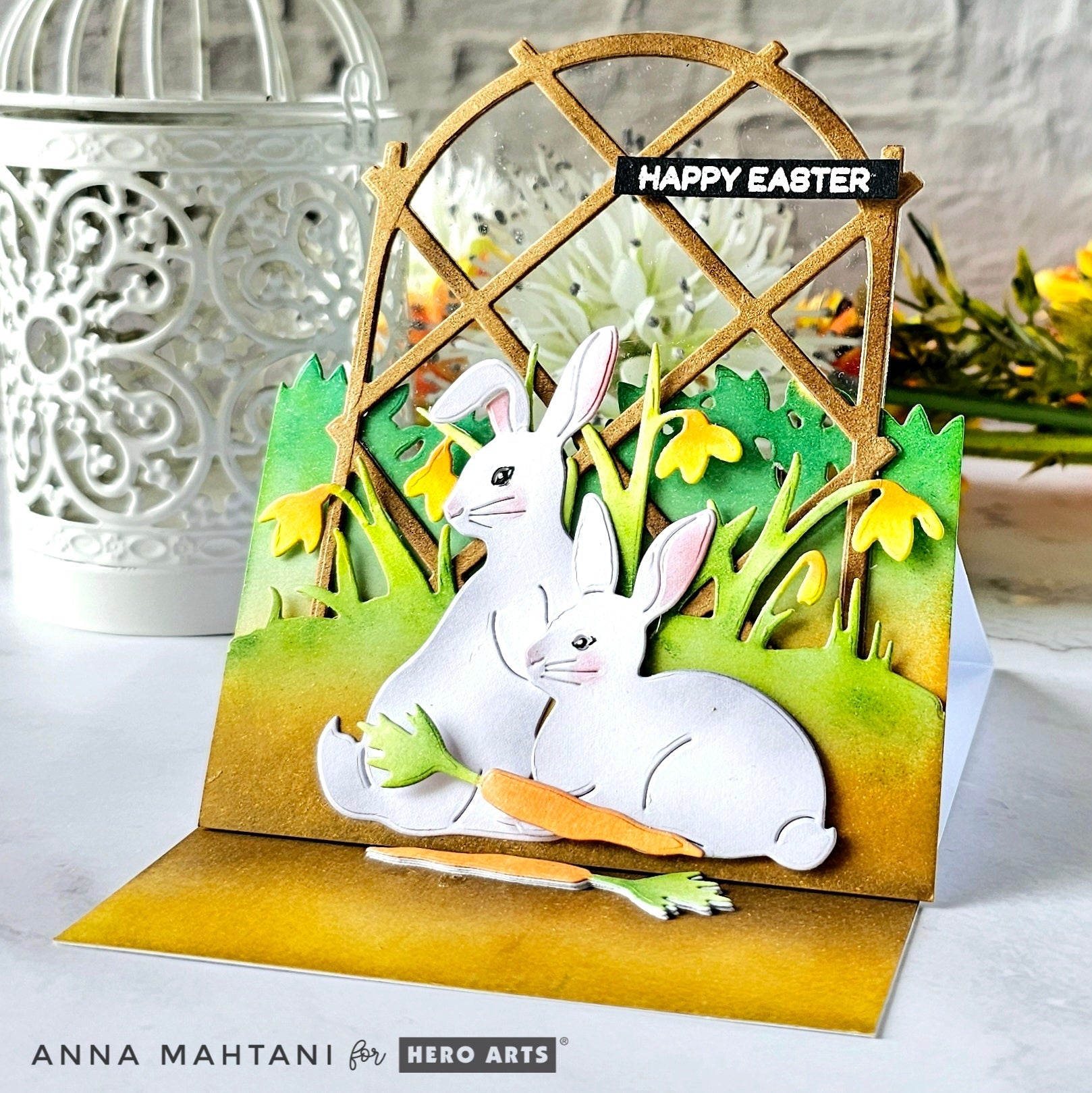 Easter Easel Card – Hero Arts