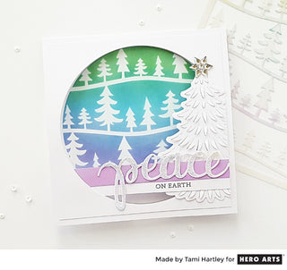 Peaceful Forest Window Card
