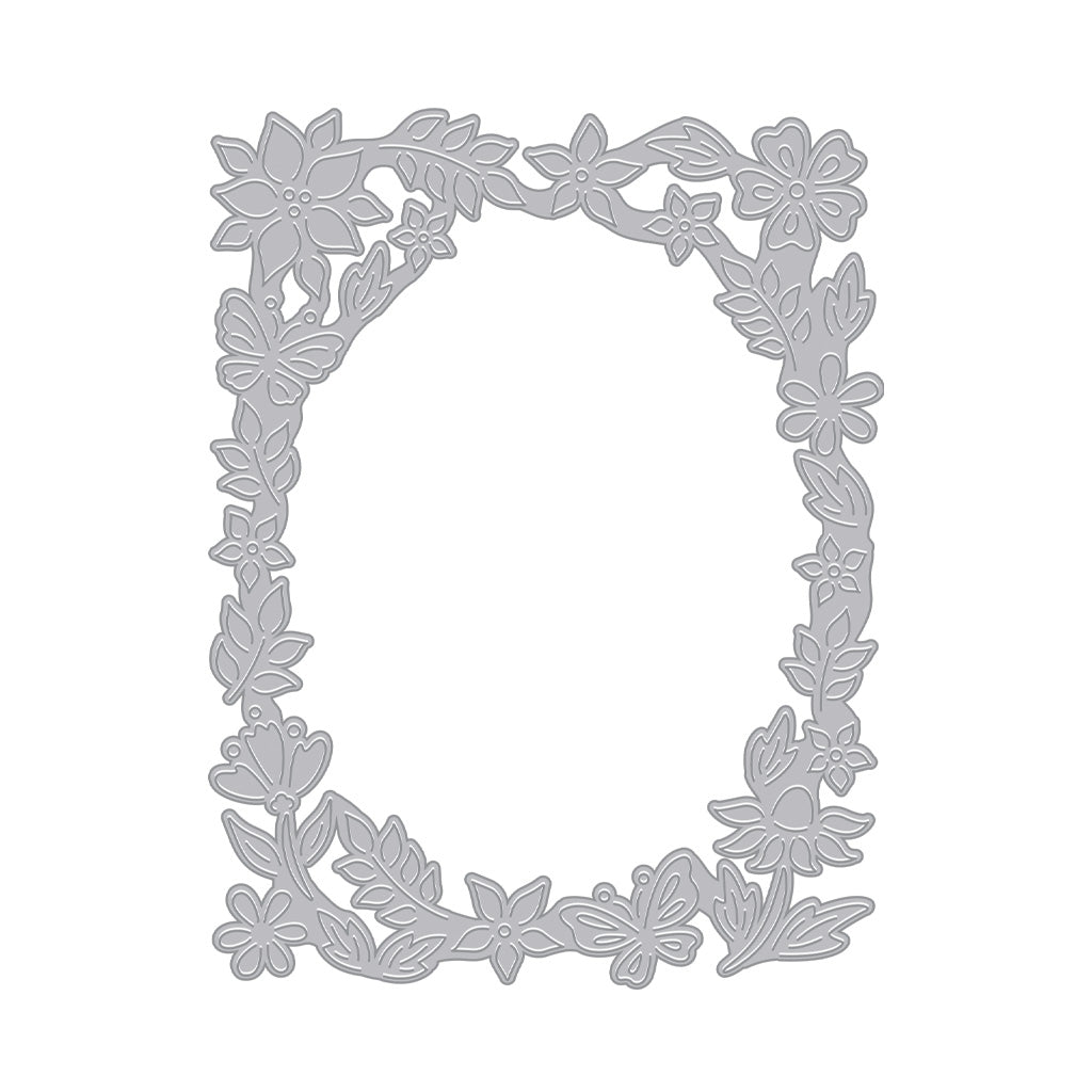 DF014 Floral Border Fancy Die (F) – Hero Arts