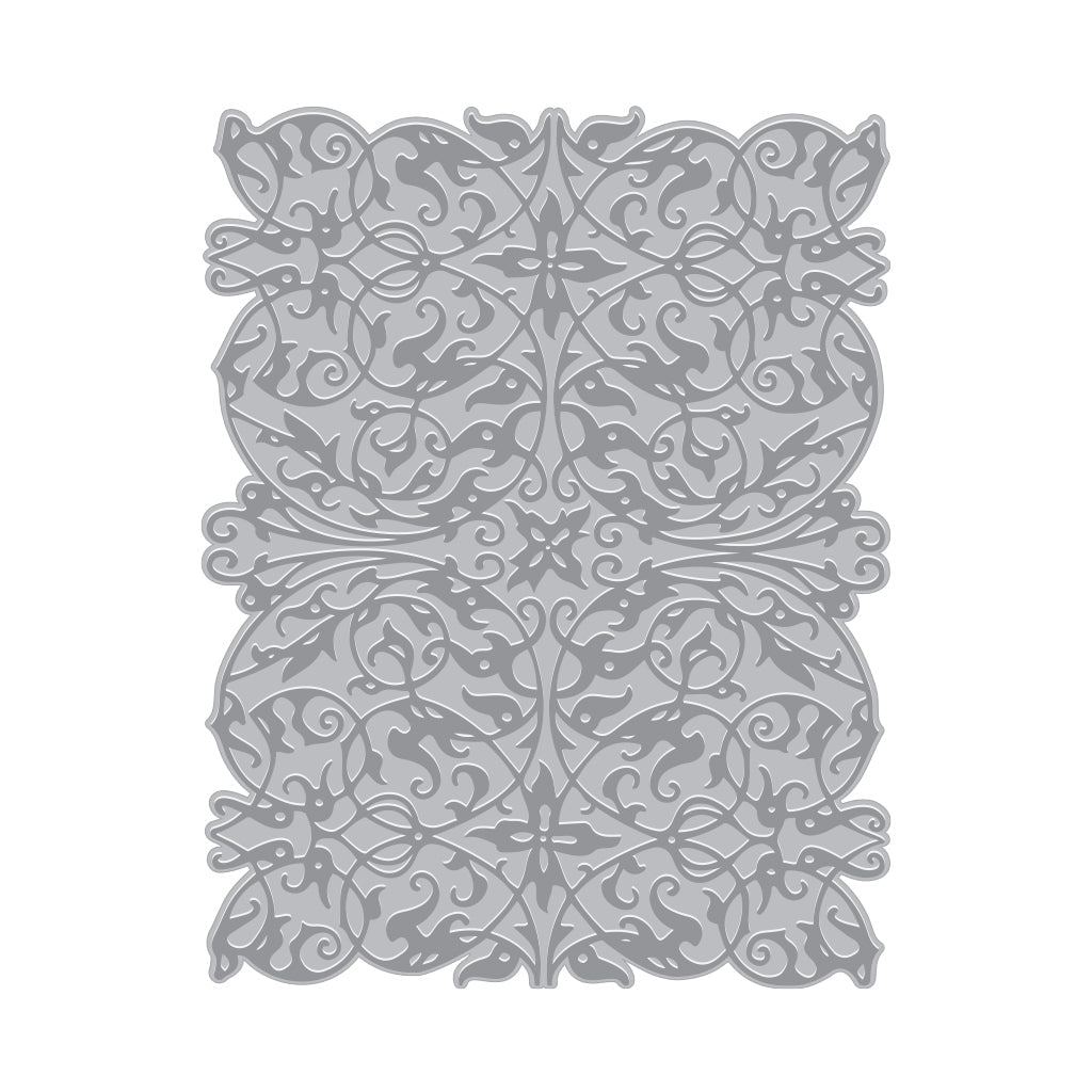 Lacy Filigree Letterpress + Foil Plate Plate – Hero Arts