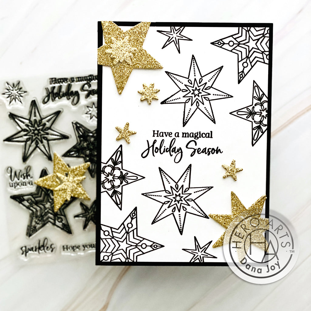 Hero Arts Glitter Paper Holiday Sparkle PS778