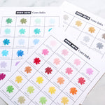 Free Core Ink Swatch Chart Digital Download