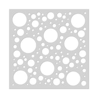 SA235 Large Sprinkled Dots Stencil
