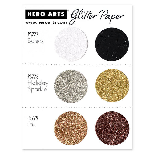 PS779 Glitter Paper Fall