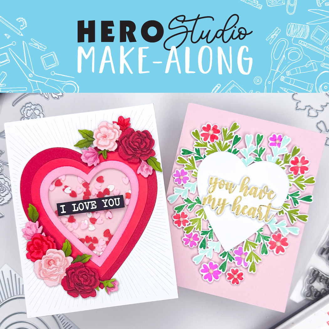 Join Us for a Make-Along featuring the January Hero Studio Card Kit!