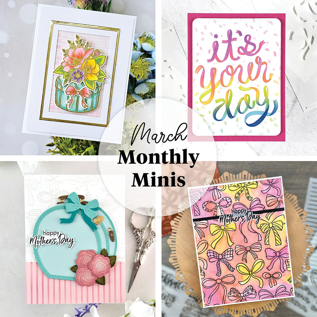 March Monthly Minis Inspiration