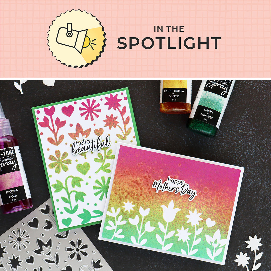 In the Spotlight: Flower and Hearts Cover Plate Die