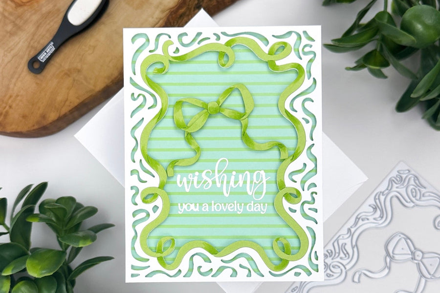 VIDEO: Ribbon Framed Birthday Card featuring the March Card Kit