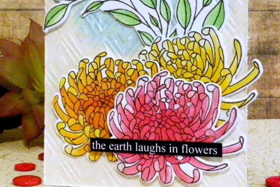 The Earth Laughs in Chrysanthemum Flowers!