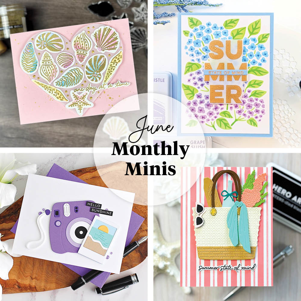 June Monthly Minis Inspiration