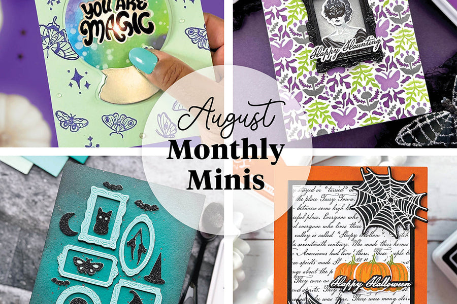 August Monthly Minis Inspiration