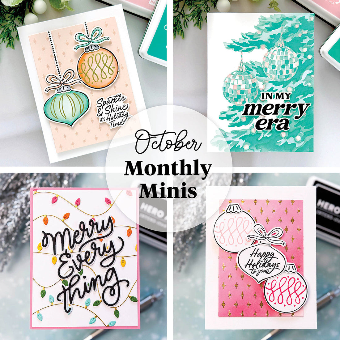 October Hero Studio Monthly Minis