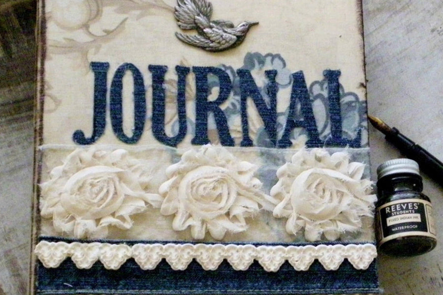 Create a Fabric Covered Journal with Contour Steel Rule Dies