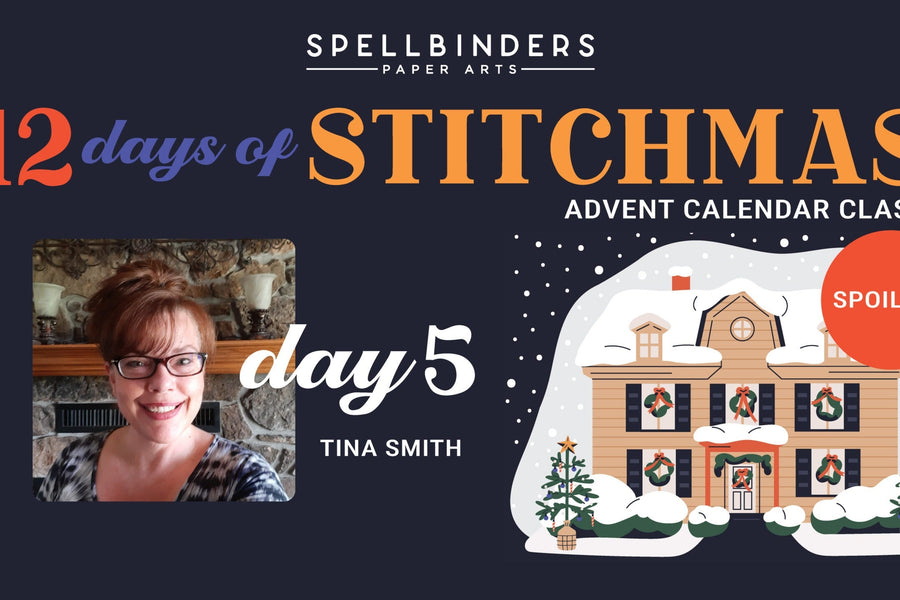 SPOILERS! 12 Days of Stitchmas 2025 Advent Calendar – Day 5 with Tina Smith