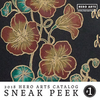 2018 Catalog Sneak Peek #1 + Giveaway - Hero Arts