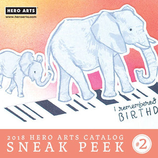 2018 Catalog Sneak Peek #2 + Giveaway - Hero Arts