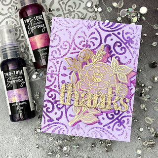 Video: Stencil and Color with New Two-Tone Metallic Sprays