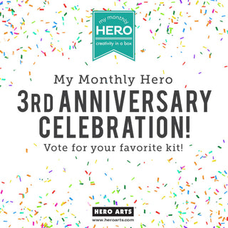 Vote & Win! Celebrating 3 Years of My Monthly Hero