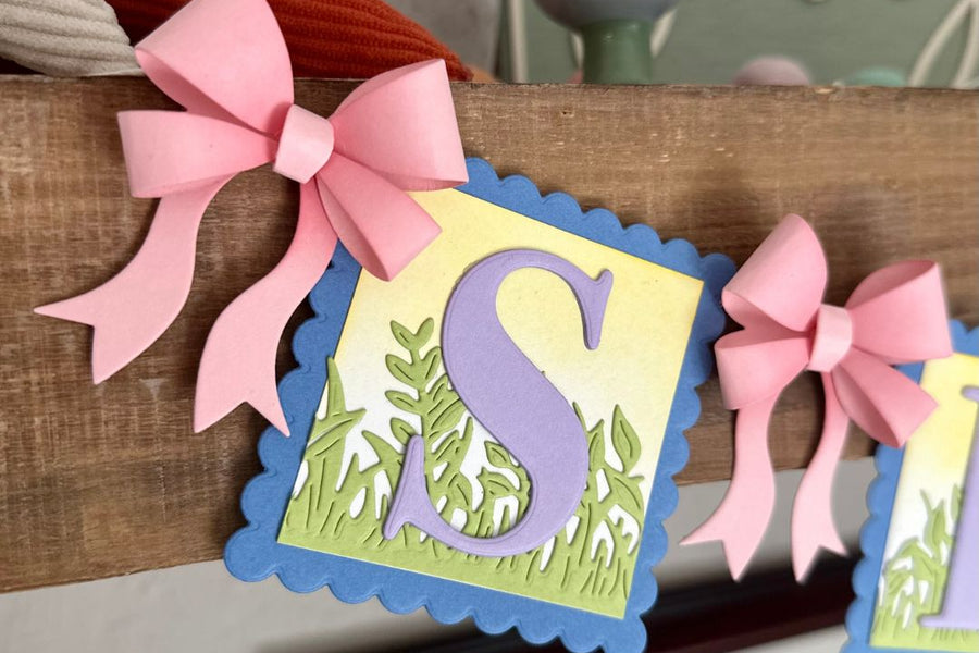 Spring Bow Banner