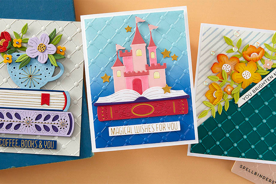 March 2024 3D Embossing Folder of the Month Preview & Tutorials – Classic Backdrop