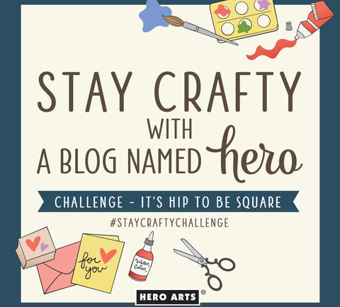 Stay Crafty with A Blog Named Hero: August Challenge