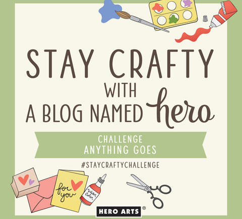 Stay Crafty with A Blog Named Hero: August 2023 Challenge