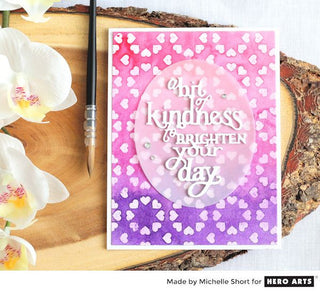 Video: A Bit Of Kindness Emboss Resist Background