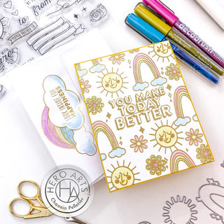 Video: May My Monthly Hero Kit and Watercoloring with Decobrush Markers