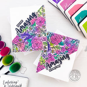 Video: Watercoloring with Stencils Featuring the April 2022 My Monthly Hero Kit