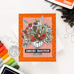 Video: Copic Colored Fall Bouquet with the September 2022 My Monthly Hero Kit