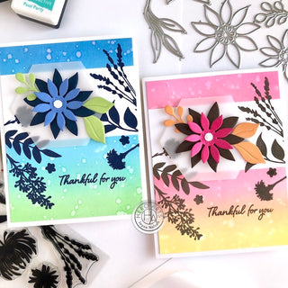 Pairing Floral Stamps with Floral Fancy Dies