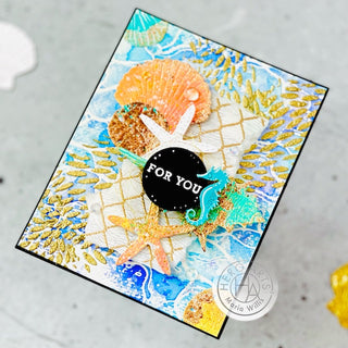 Layer Colors, Texture & Die Cuts for Easy Mixed Media Fun!