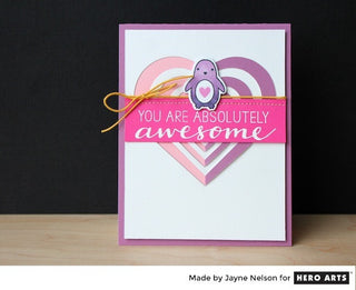 Paper Layering Heart Valentines