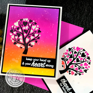 Heart Tree 2-for-1 Cards