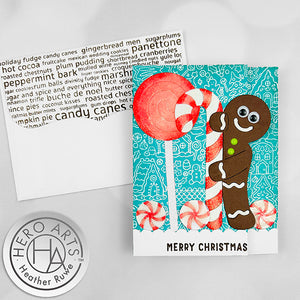 Peeking Gingerbread Man + Fun Card Opening