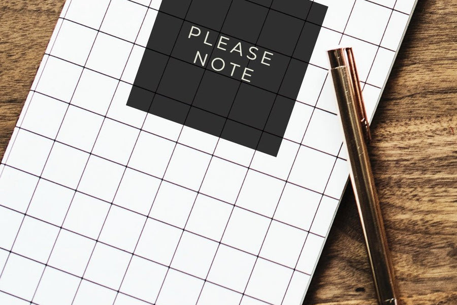 A Note About November Kit Shipments