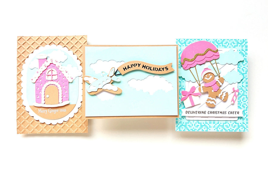 3 Sweet Gingerbread Cards: A Trio of Holiday Inspiration