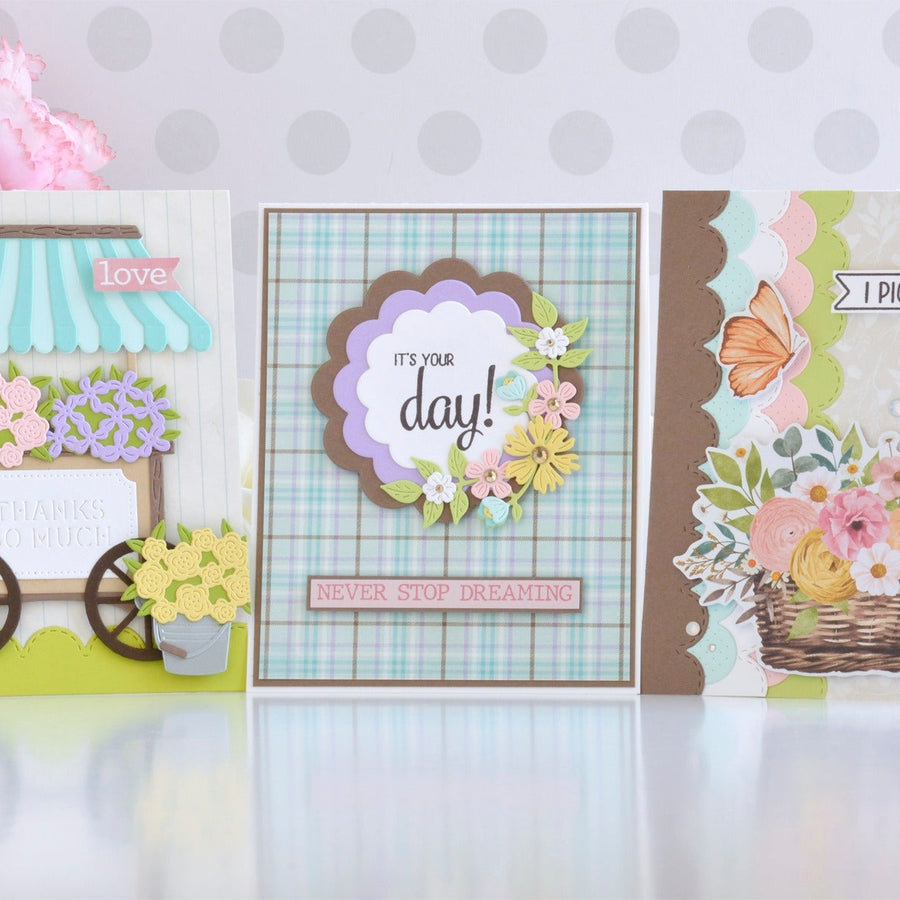 Soft & Pretty Floral Cards with the Simple Vintage Flower Shoppe Collection