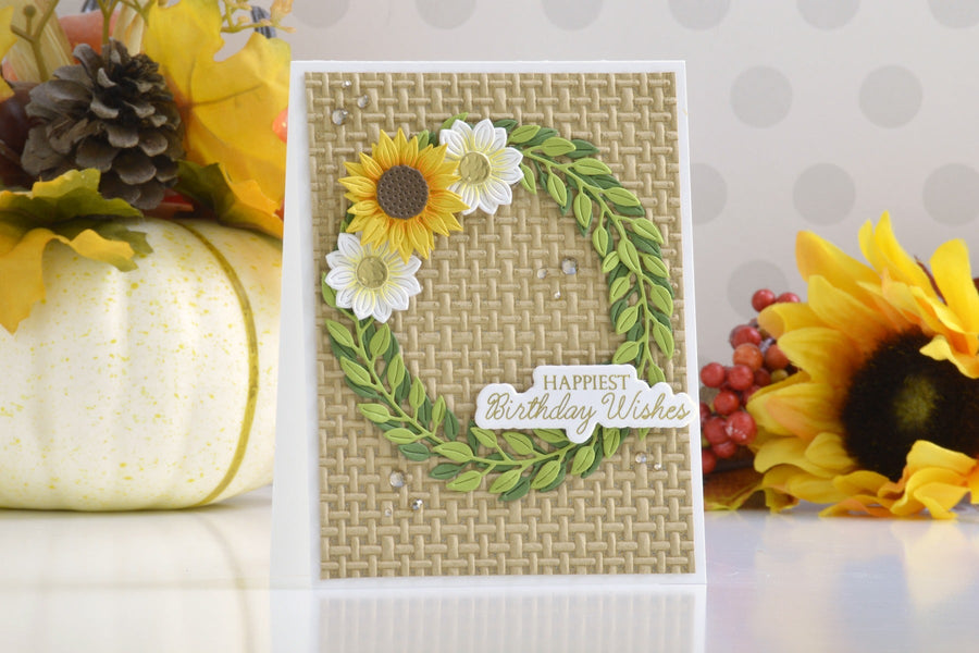 Step by Step Tutorial: Create a Simple and Pretty Autumn Birthday Card