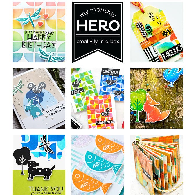 April 2021 My Monthly Hero is Here: Blog Hop + Giveaway! - Hero Arts