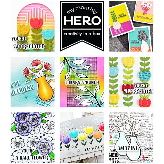 April 2023 My Monthly Hero Release - Blog Hop & Giveaway! - Hero Arts