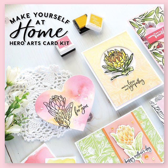April Make Yourself at Home Card Kit from JOANN - Hero Arts