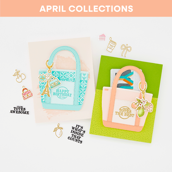 April Collections: Tranquil Garden + Tote-ally Awesome